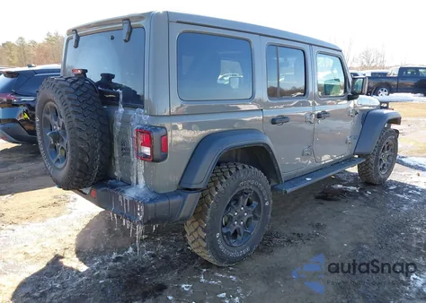 2023 Jeep Wrangler 4Xe 4X4 z USA, uszkodzony, nr VIN 1C4JJXN65PW610796